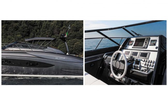 Riva 63' Virtus cruising