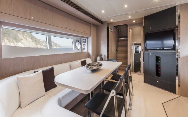Riva 63' Virtus lower deck